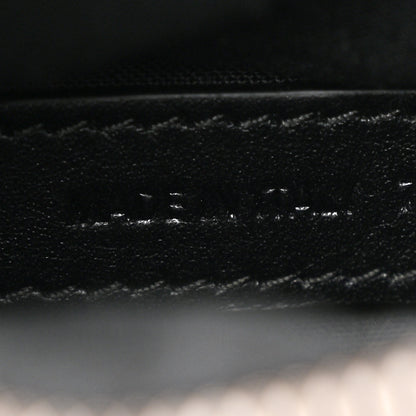 Balenciaga Agneau Arena Crystal Neo Nano Cagole Handbag Black 9 of 13