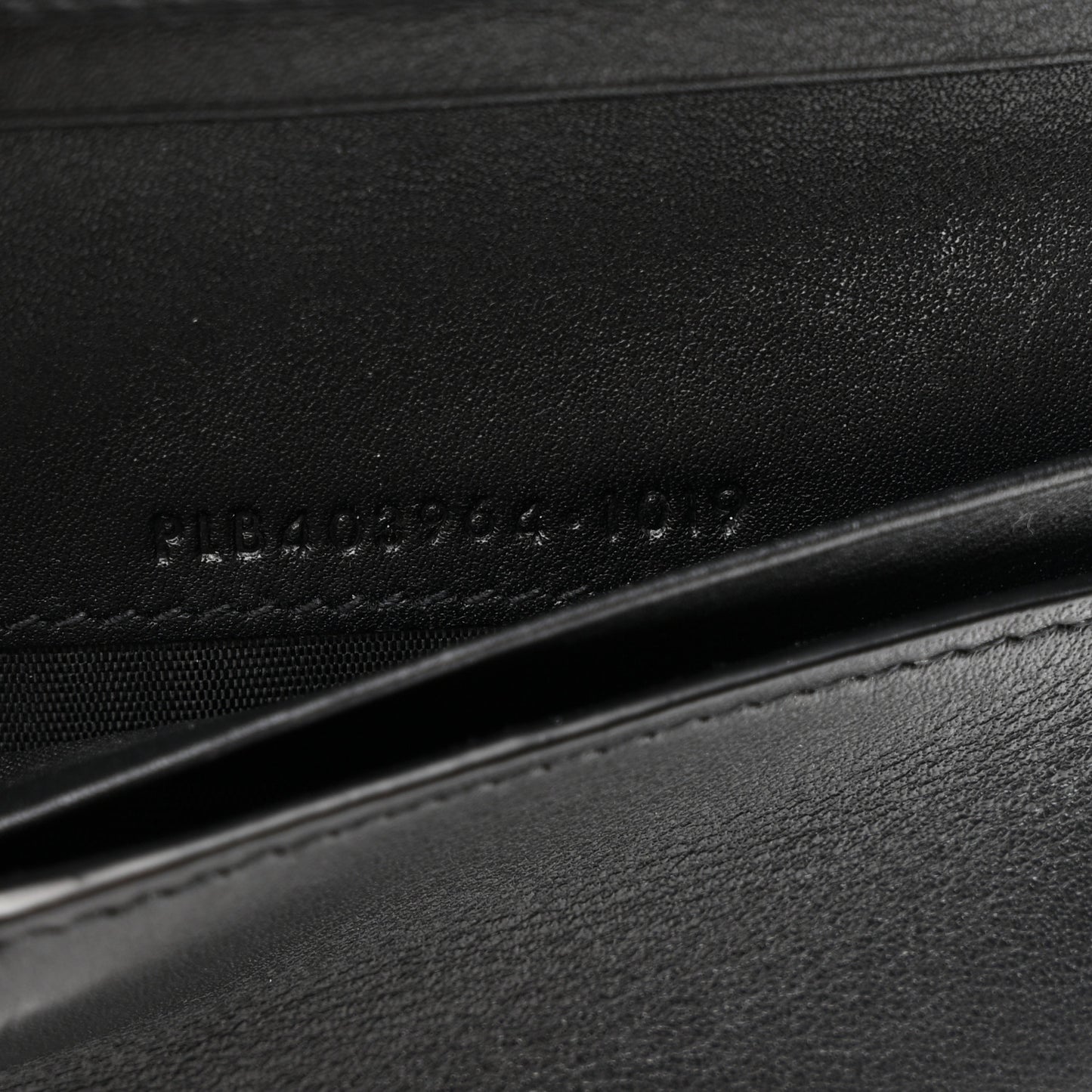 Patent Tartarugato Monogram Compact Wallet Brown