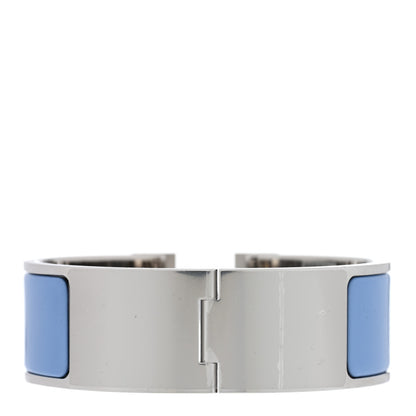 Hermes Enamel Wide Clic Clac H Bracelet PM Chardon 2 of 3