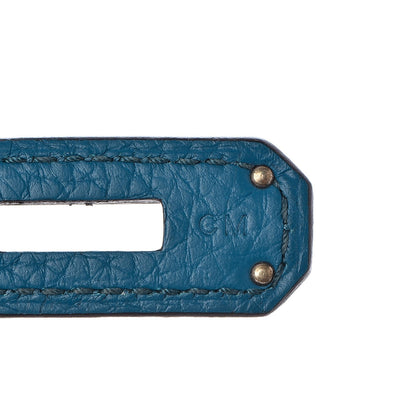Hermes Togo Birkin 35 Bleu Izmir 18 of 32