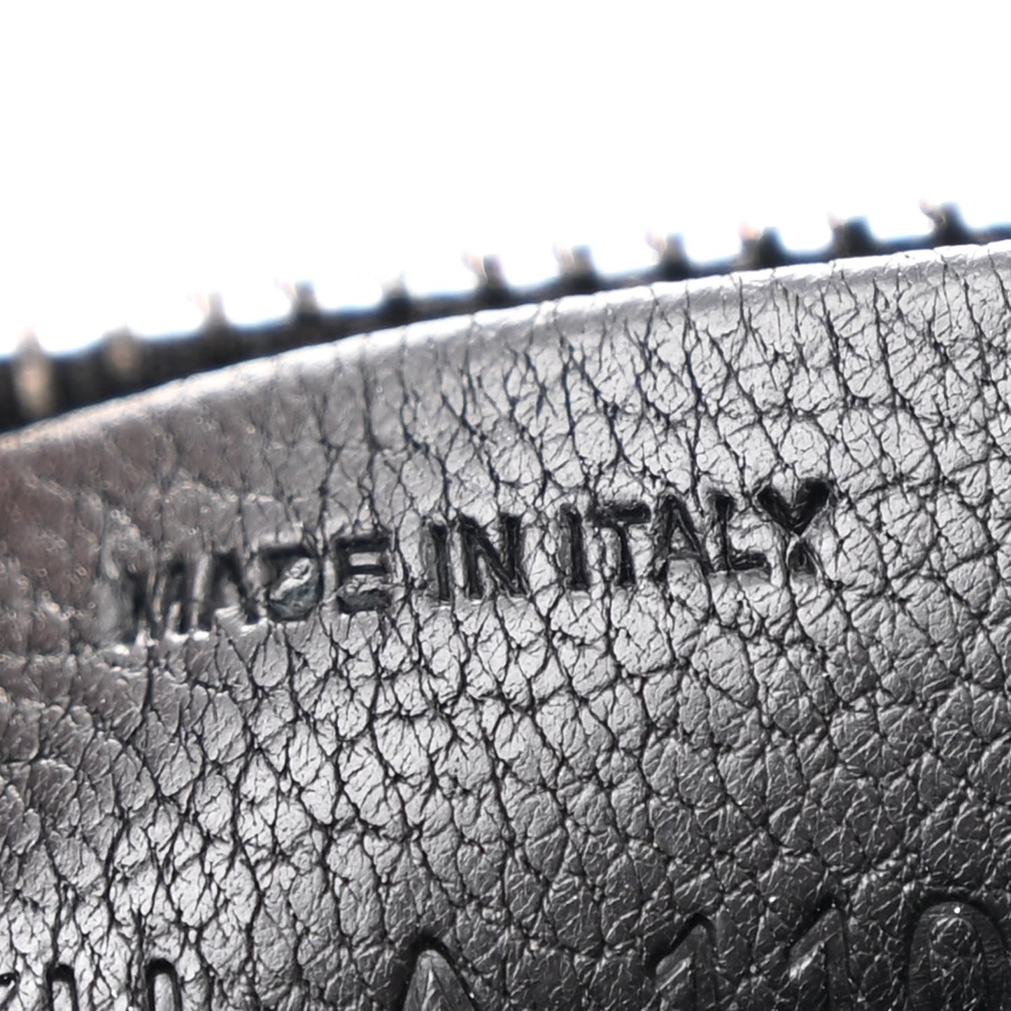 Sugar Goatskin Antigona Pouch With Strap Black