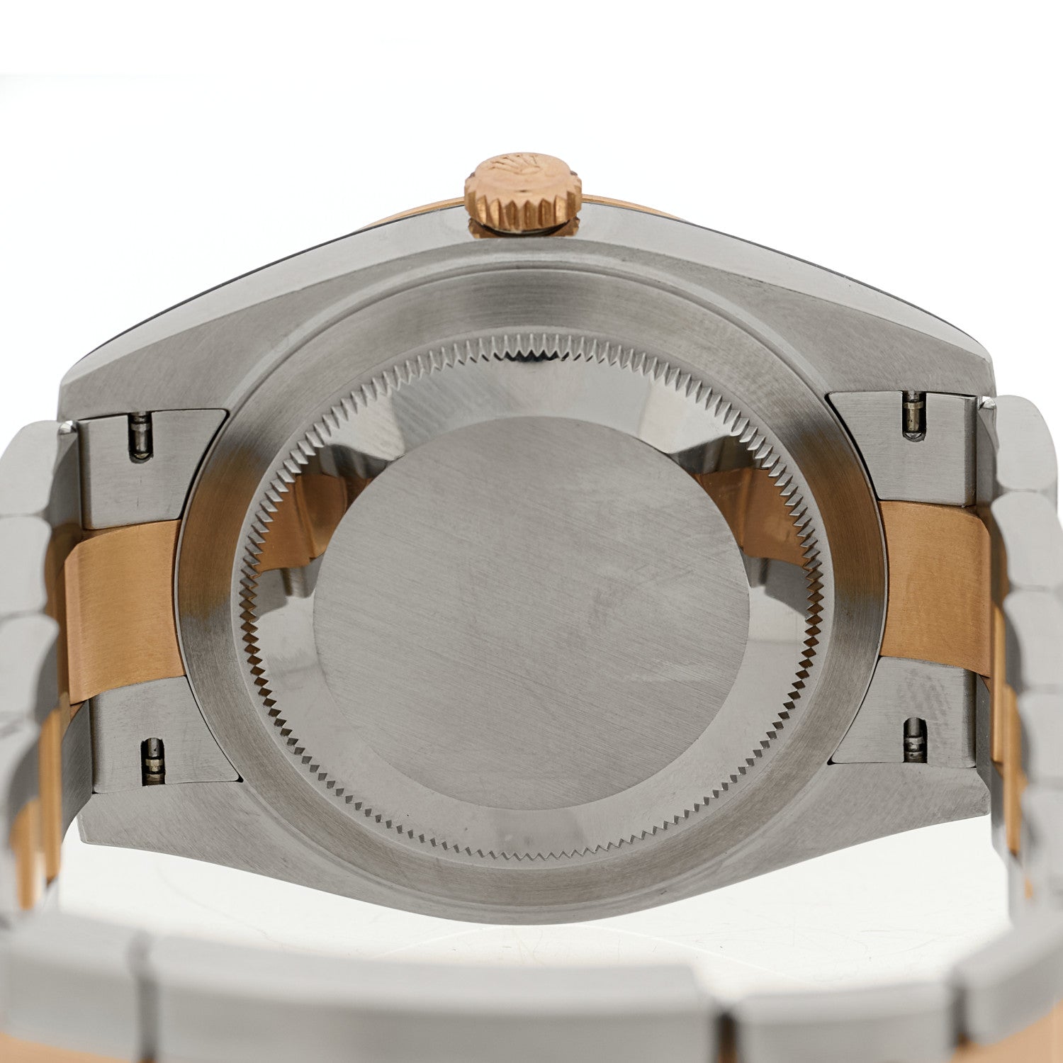 Rolex Stainless Steel 18K Everose Gold 41mm Oyster Perpetual Datejust Watch Silver 126331 4 of 5