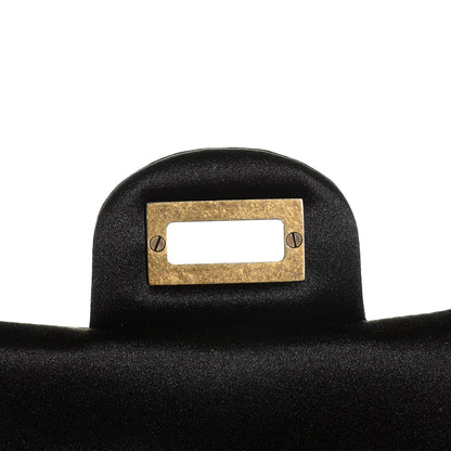 Chanel Satin Gripoix Paris Byzance 2.55 Reissue 225 Flap Black 6 of 8