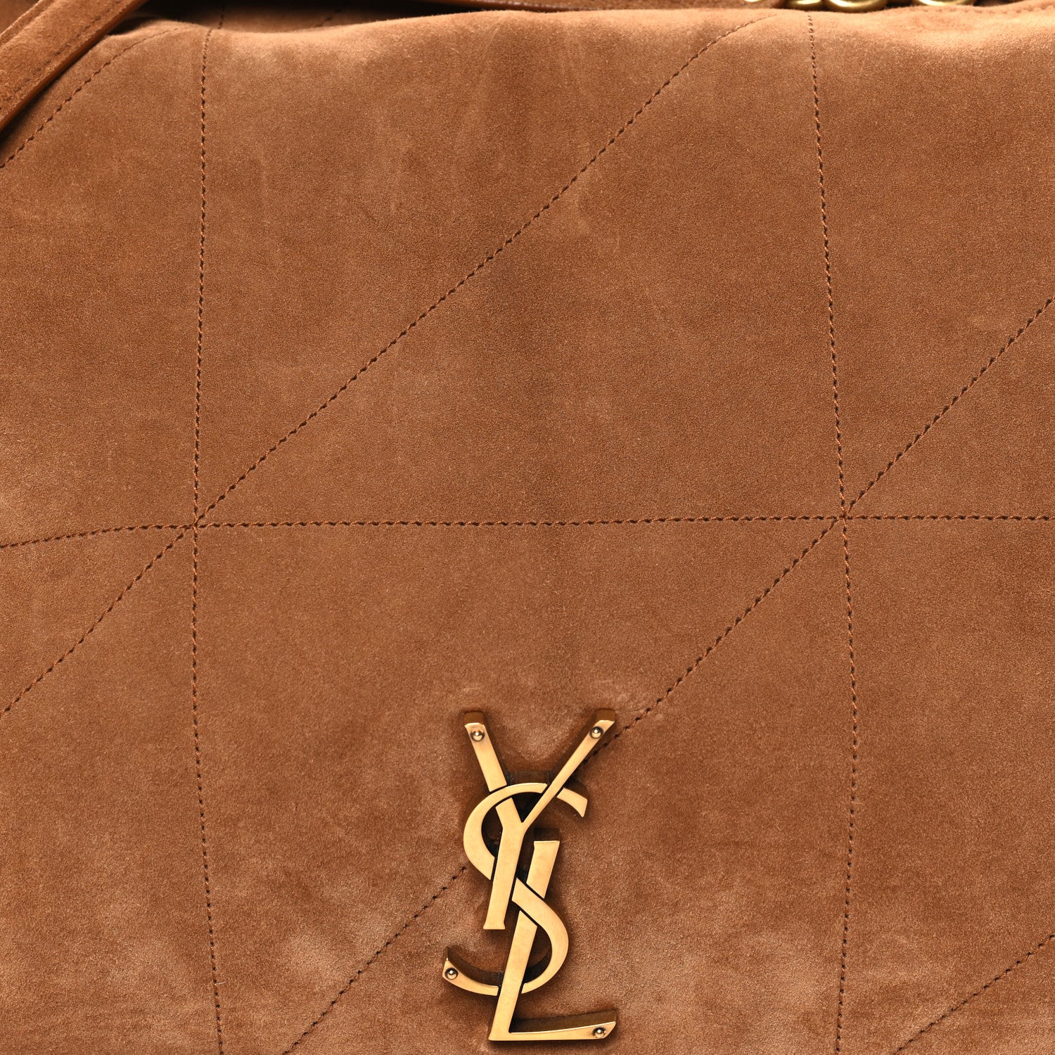 Saint Laurent Suede Matelasse Monogram Large Jamie 4.3 Snuff 8 of 11
