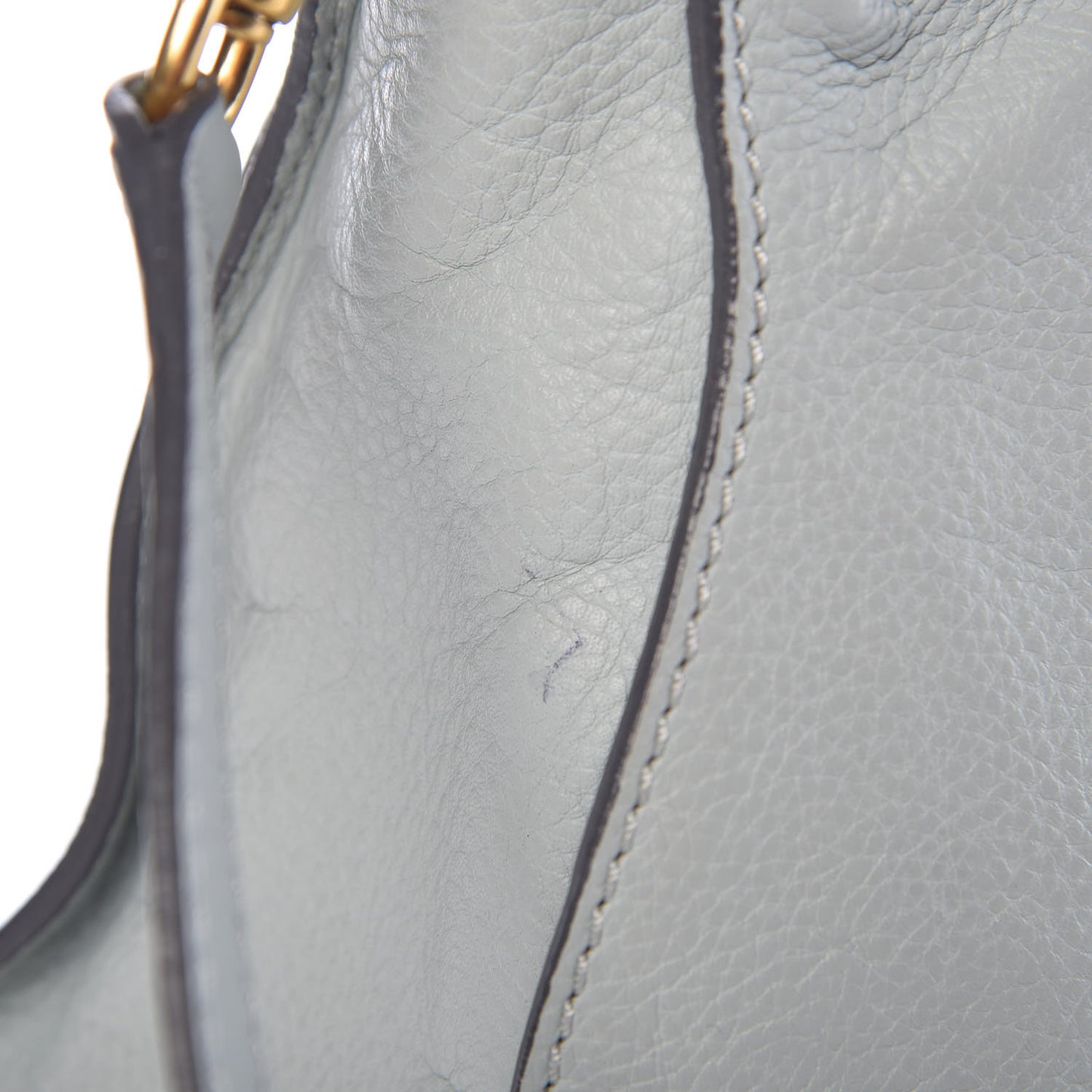 Calfskin Medium Marcie Satchel Cloudy Blue