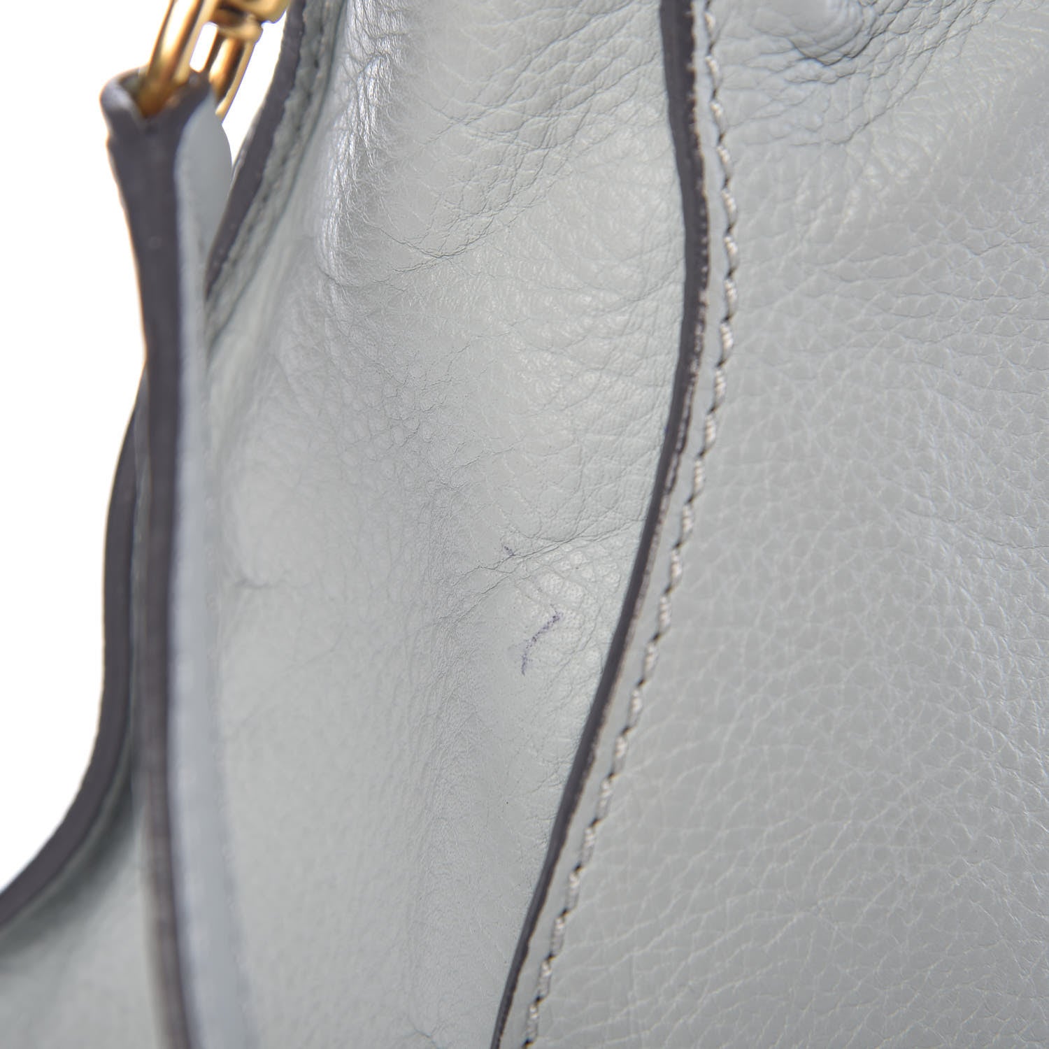 Chloe Calfskin Medium Marcie Satchel Cloudy Blue 11 of 13