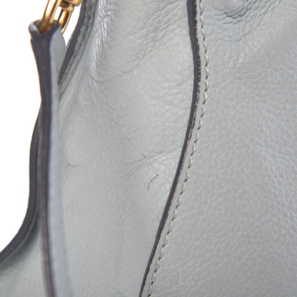 Chloe Calfskin Medium Marcie Satchel Cloudy Blue 11 of 13