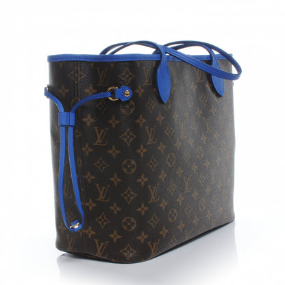 Louis Vuitton Monogram Articles de Voyage Ikat Neverfull MM Grand Blue 3 of 8