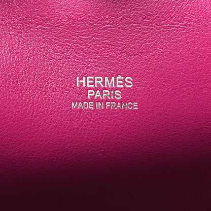 Hermes Swift Toolbox 20 Rose Pourpre 6 of 10