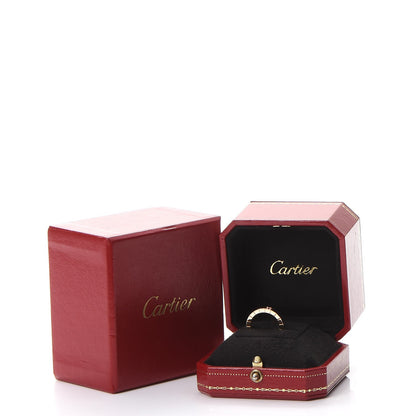 Cartier 18K Pink Gold Pink Sapphire Lanieres Ring 46 3.75 6 of 6