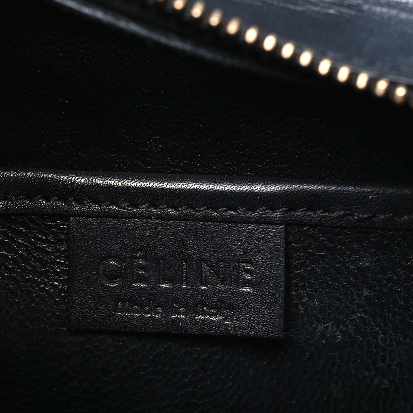 Smooth Calfskin Nano Luggage Black