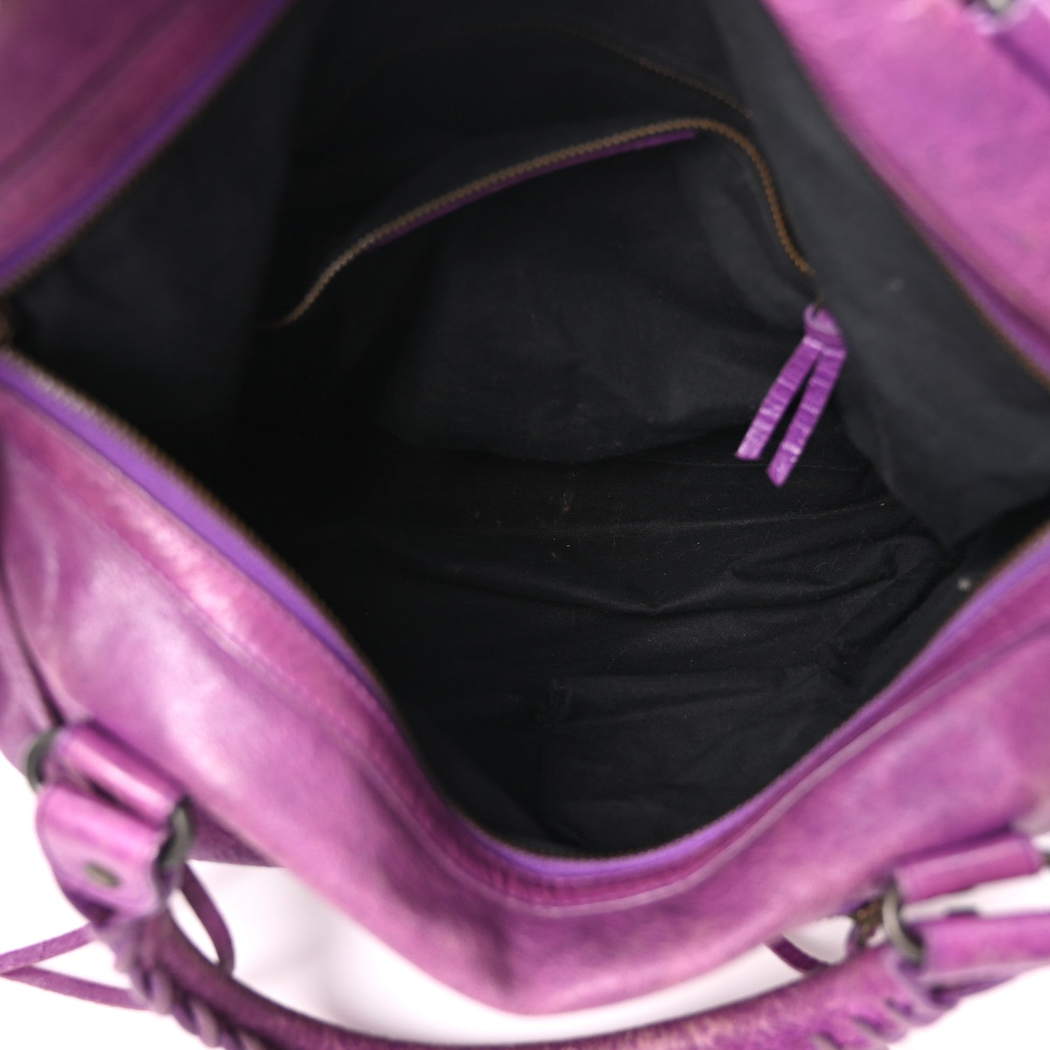 Balenciaga Agneau Classic Hardware Boston Ultraviolet 5 of 10