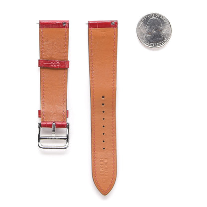Hermes Alligator H Hour Watch Strap MM Braise 2 of 4