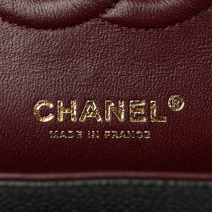 Chanel Caviar Quilted Medium Double Flap Black 6 of 13