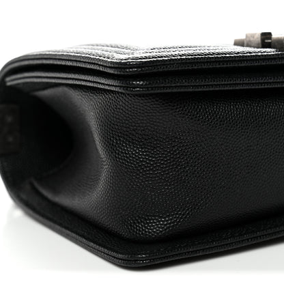 Chanel Caviar Quilted Small Boy Flap Black 9 of 11