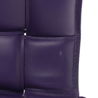 Bottega Veneta Textured Deerskin Maxi Intrecciato Padded Cassette Crossbody Bag Raisin 7 of 10