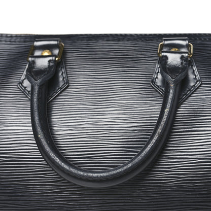 Louis Vuitton Epi Speedy 25 Black 12 of 12