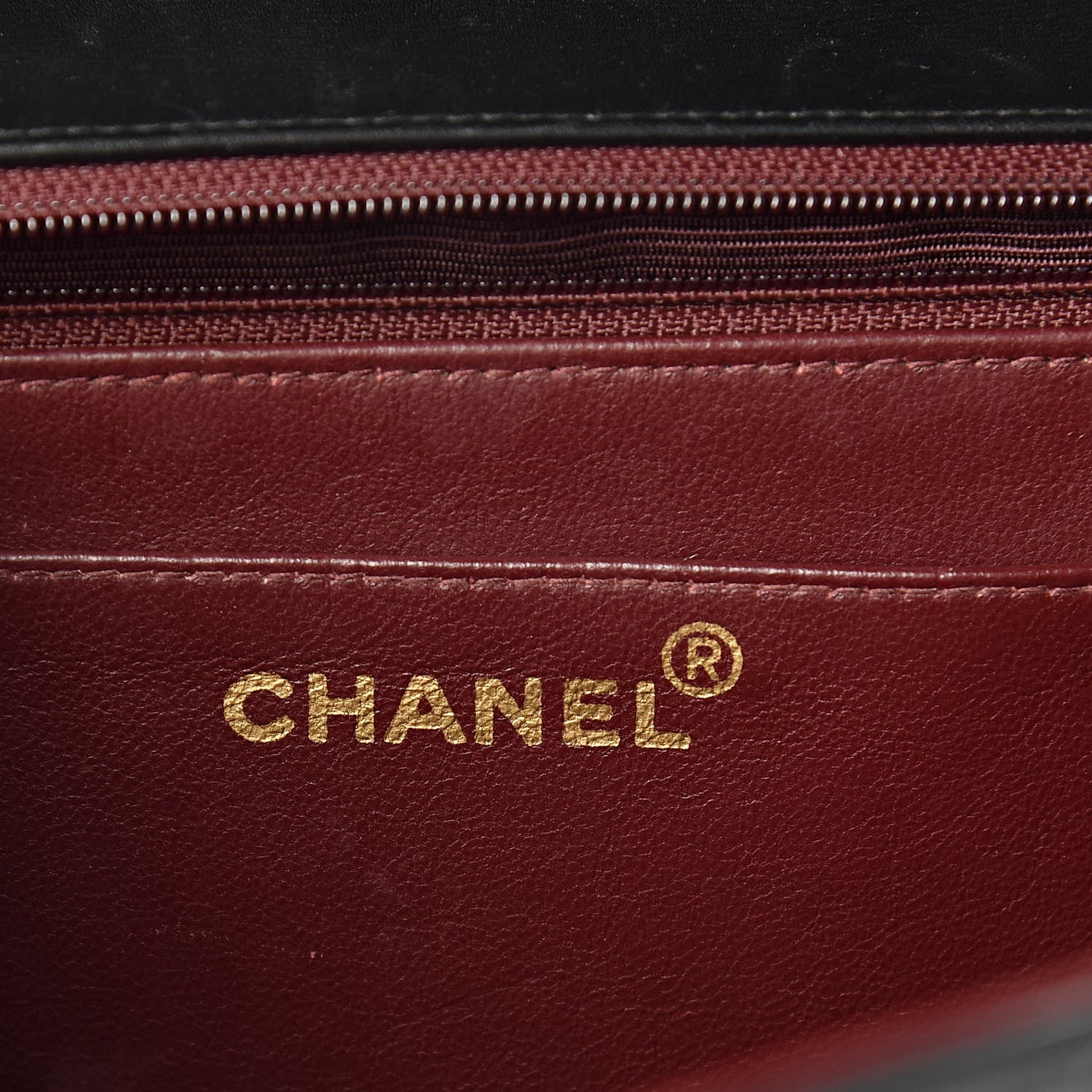 Chanel Lambskin Quilted XL Jumbo Single Flap Black 6 of 14