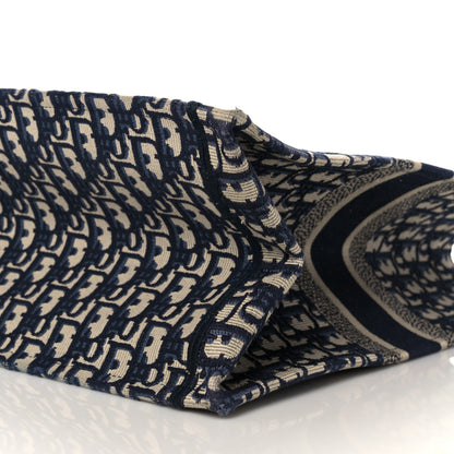 Christian Dior Oblique Large Book Tote Blue Multicolor 8 of 10