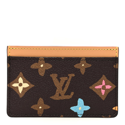 Louis Vuitton Monogram Craggy Card Holder Chocolate 1 of 7
