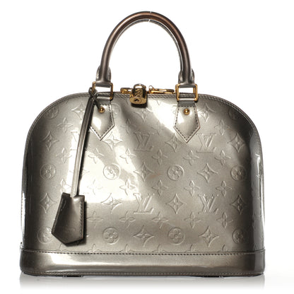 Louis Vuitton Vernis Alma PM Gris Art Deco 1 of 7