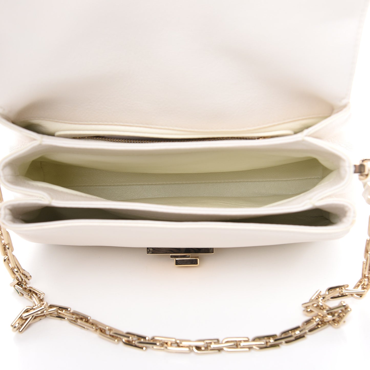 Calfskin Small Diorling White