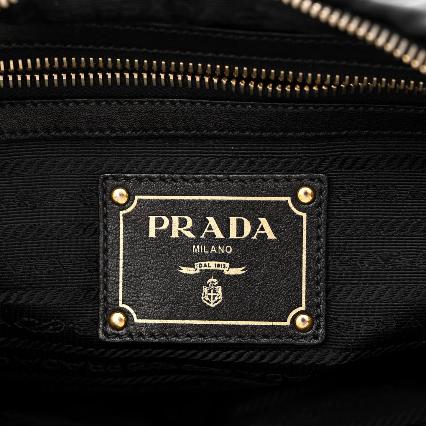 Tessuto Nylon Shoulder Bag Black