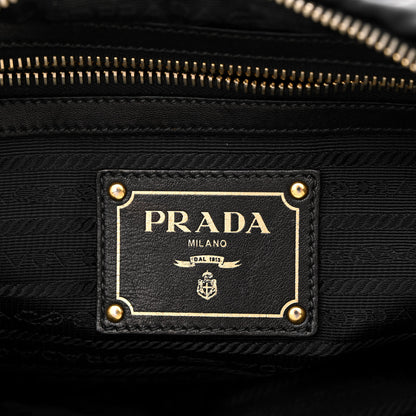 Prada Tessuto Nylon Shoulder Bag Black 6 of 10