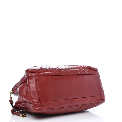 Marc Jacobs Calfskin Ines Tote Bordeaux 4 of 25