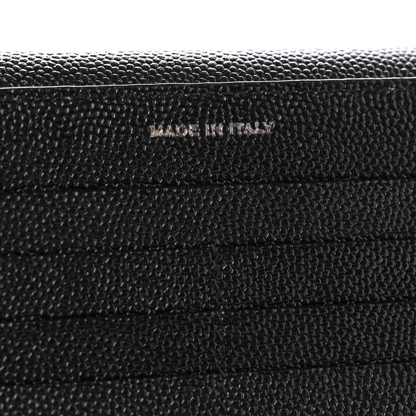 Grain De Poudre Monogram Uptown Wallet Black