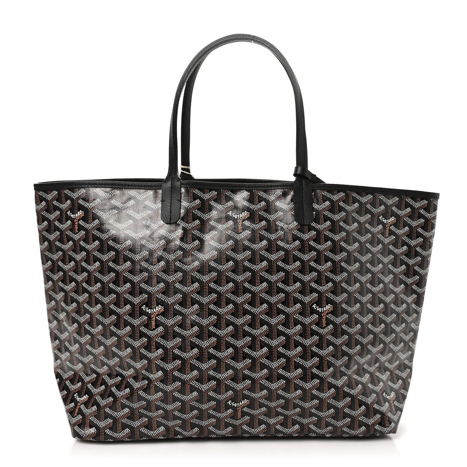Goyard Goyardine Saint Louis PM Black 1 of 11