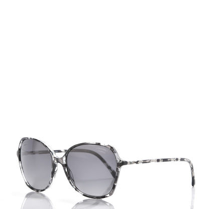 Chanel CC Polarized Sunglasses 5344 Black Grey 1 of 8