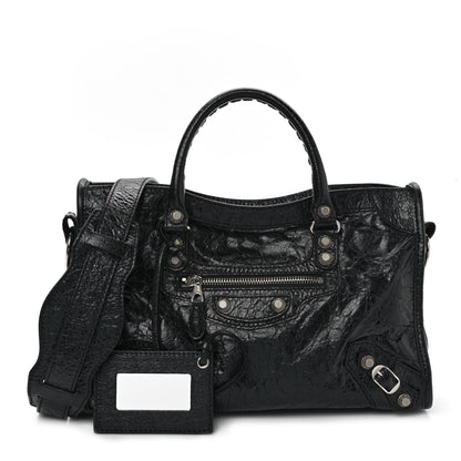 Balenciaga Agneau Giant 12 SIlver Hardware S City Black 1 of 11