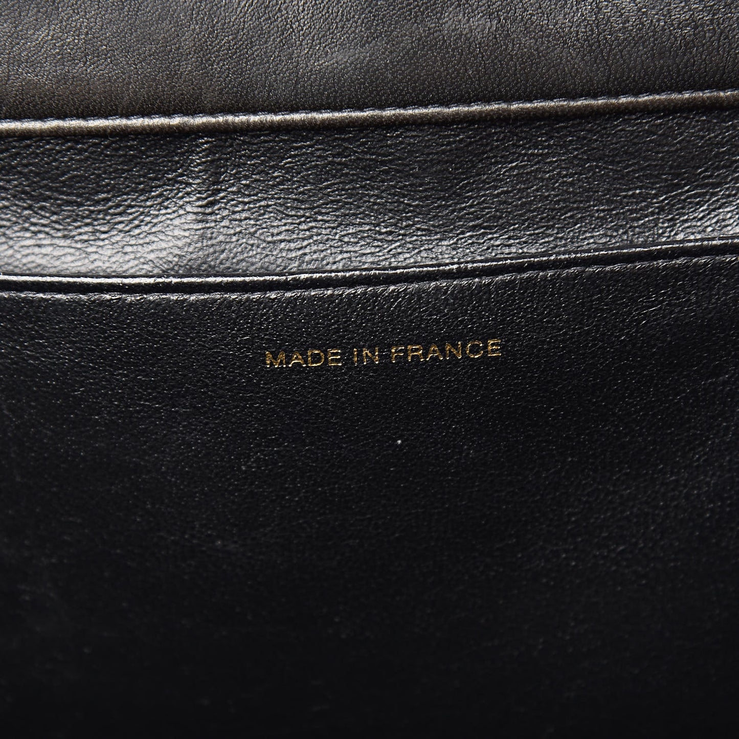 Lambskin Quilted Grand Shopping Tote GST Black