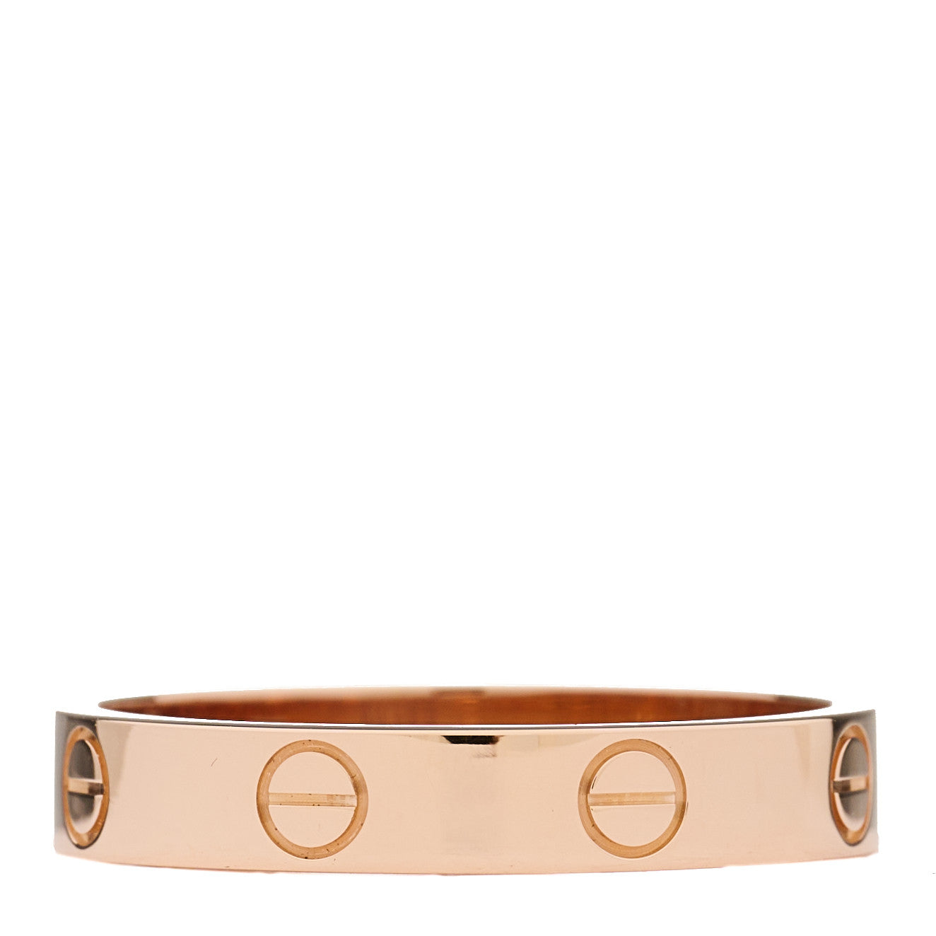 Cartier 18K Pink Gold 3.5mm LOVE Wedding Band Ring 57 8 3 of 4
