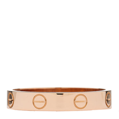 Cartier 18K Pink Gold 3.5mm LOVE Wedding Band Ring 57 8 3 of 4