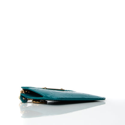Louis Vuitton Vernis Key Pouch Blue Galactic 4 of 6