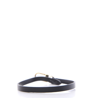 Louis Vuitton Calfskin Pochette Accessories Strap Black 2 of 4