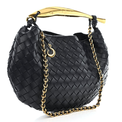 Bottega Veneta Nappa Intrecciato Sardine With Chain Bag Space 3 of 11