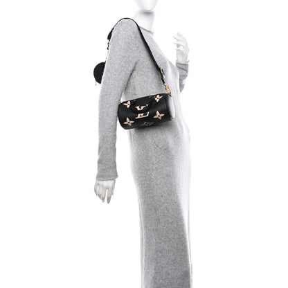 Louis Vuitton Empreinte Monogram Giant Papillon BB Black Beige 2 of 9
