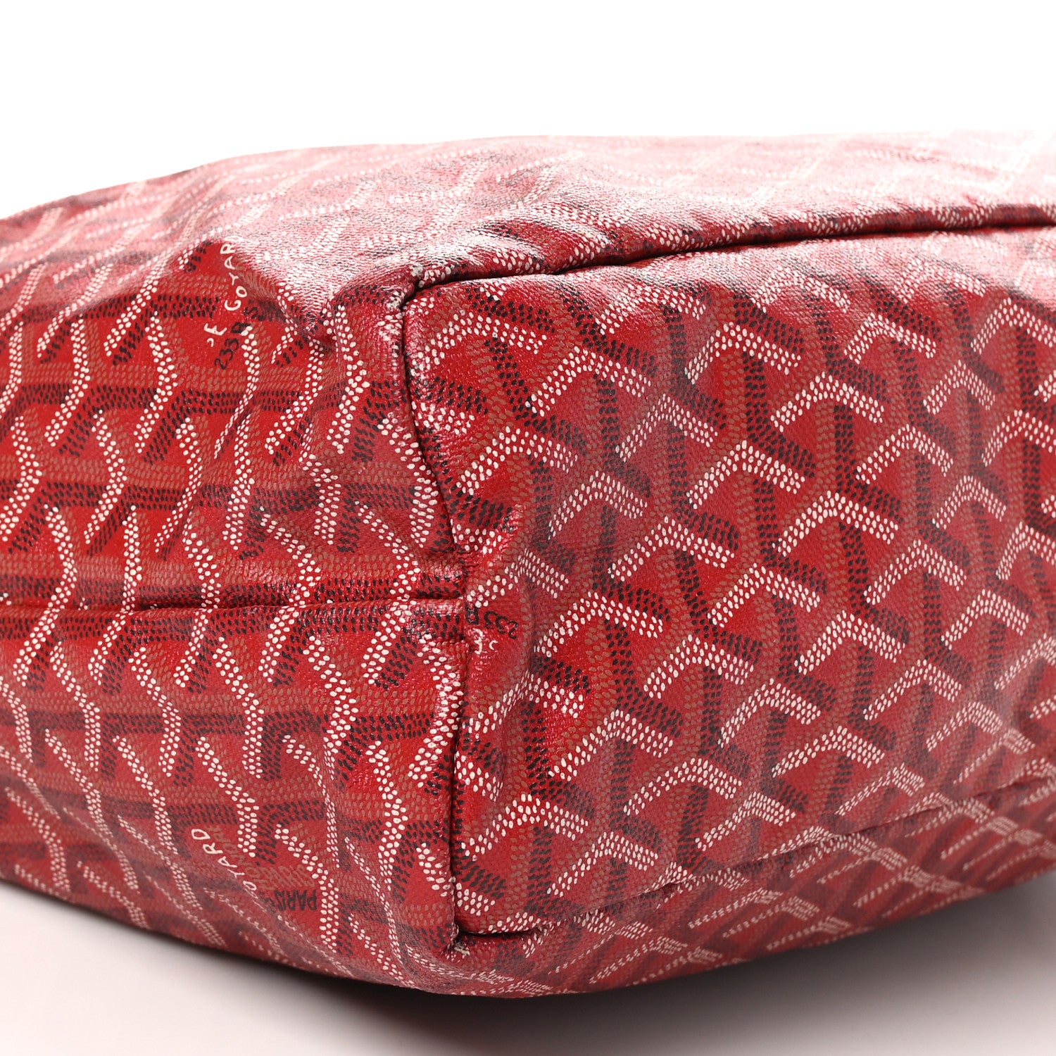Goyard Goyardine Fidji Zip Hobo Red 9 of 12