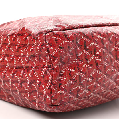 Goyard Goyardine Fidji Zip Hobo Red 9 of 12