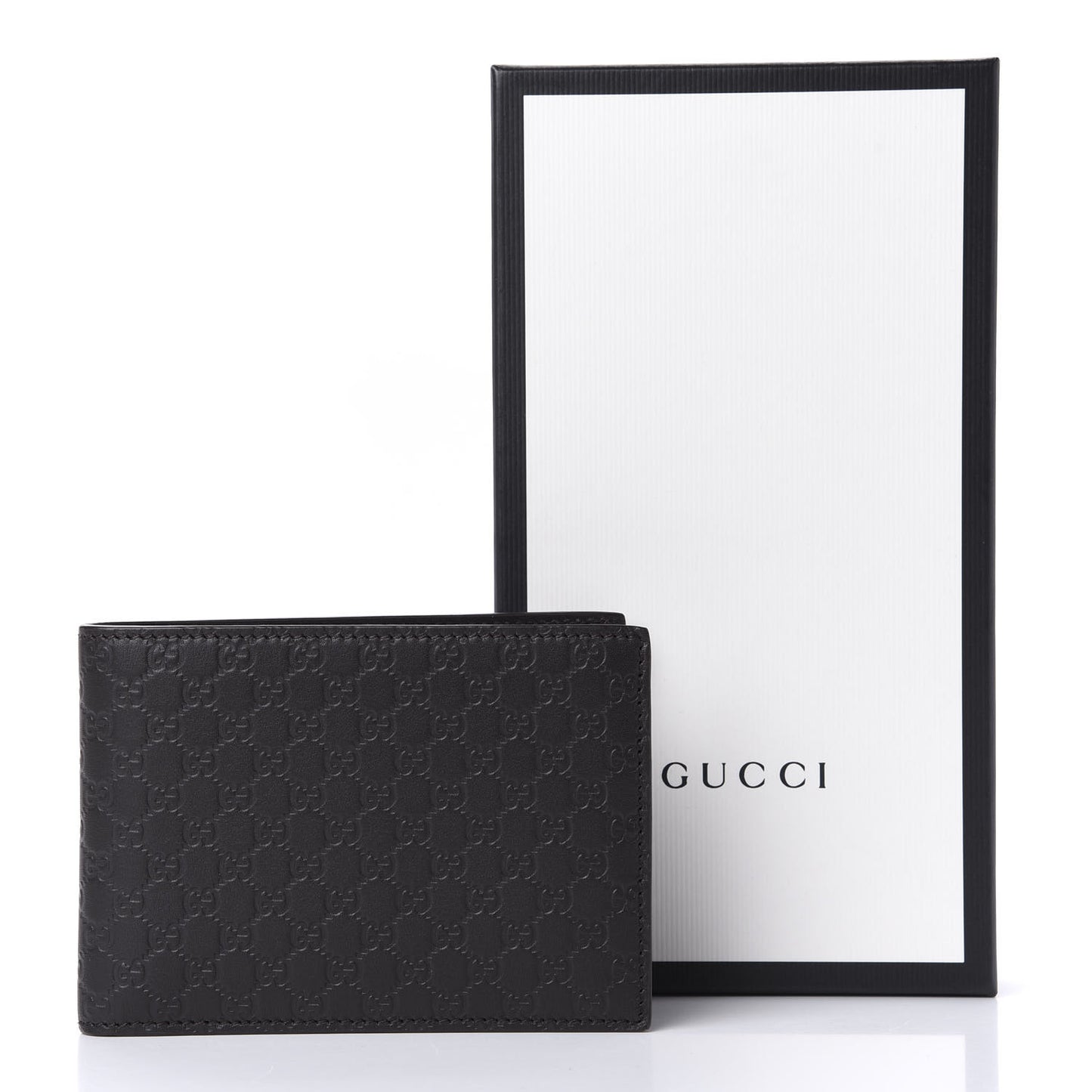 Microguccissima Bi-Fold Wallet Testa di Moro