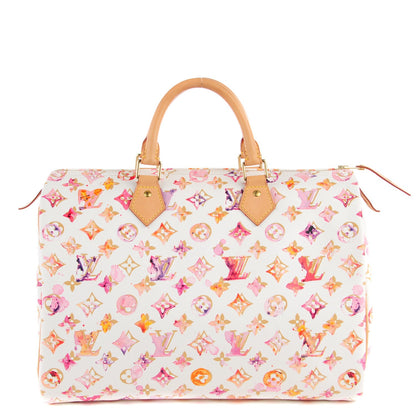 Louis Vuitton Watercolor Aquarelle Speedy 35 White 1 of 6
