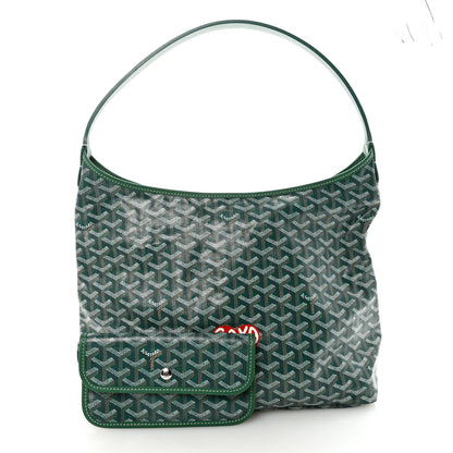 Goyard Goyardine Coeur Boheme Hobo Green 3 of 9