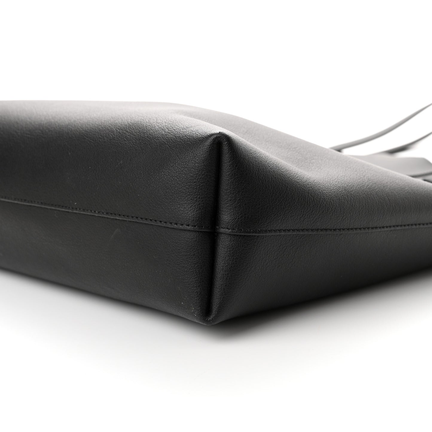 Calfskin Toy Shopping Tote Black