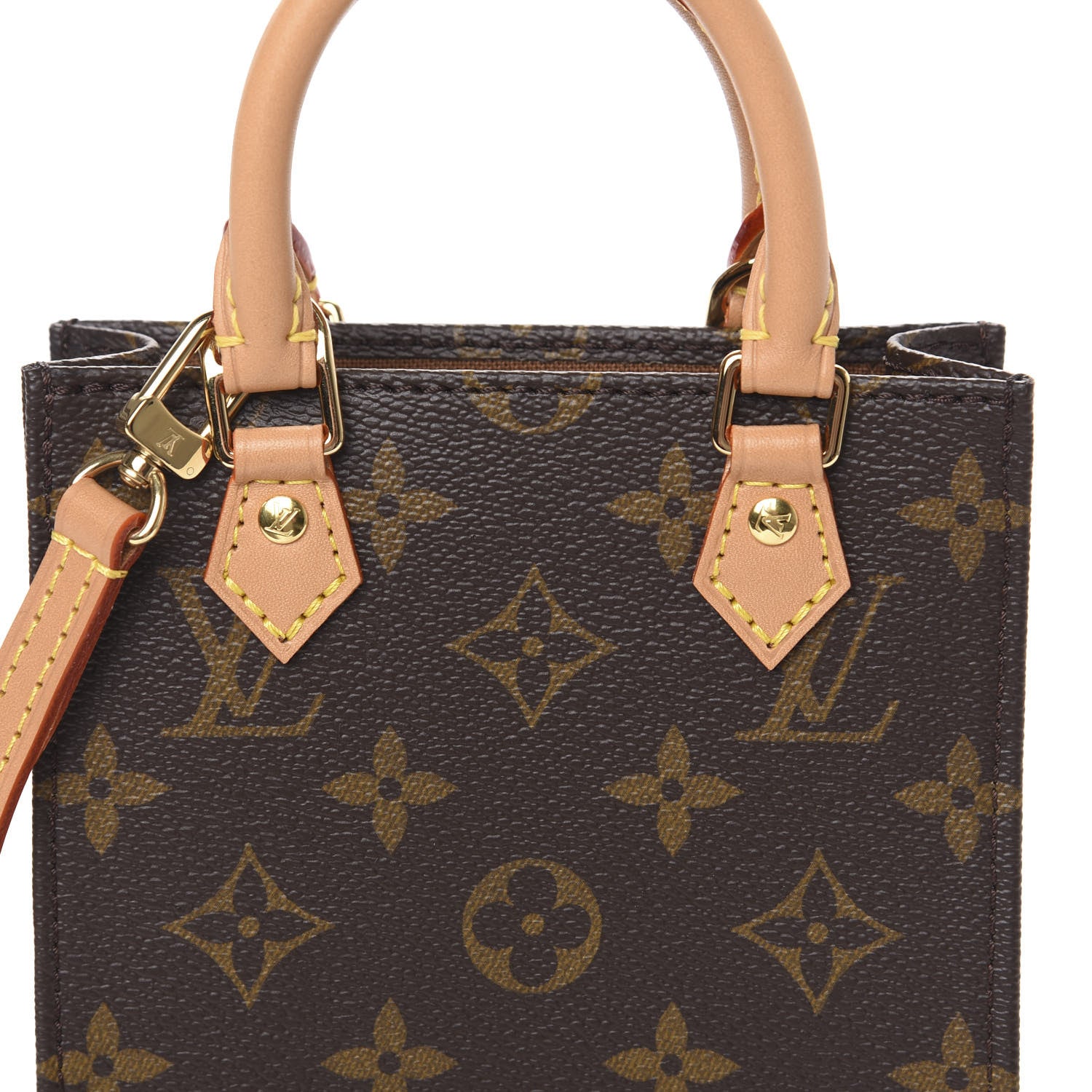 Louis Vuitton Monogram Petit Sac Plat 8 of 8