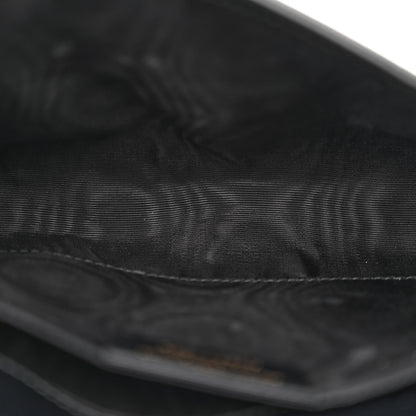 Salvatore Ferragamo Hammered Calfskin Mini Miss Vara Bow Chain Bag Black 5 of 10
