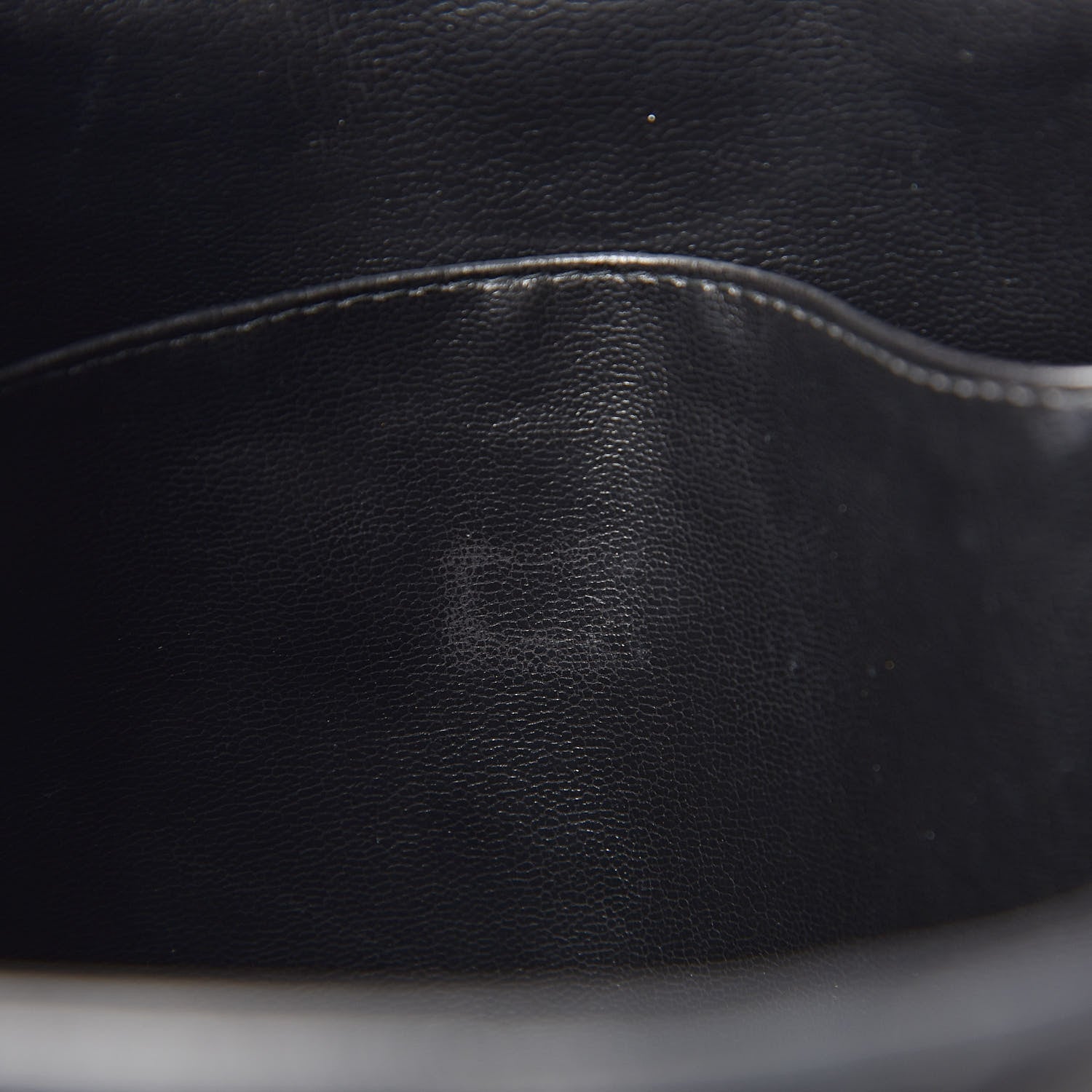 Chanel Lambskin Quilted Shoulder Bag Black 8 of 13