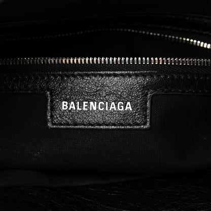 Balenciaga Agneau Arena Medium Le Cagole Shoulder Bag Black 6 of 10